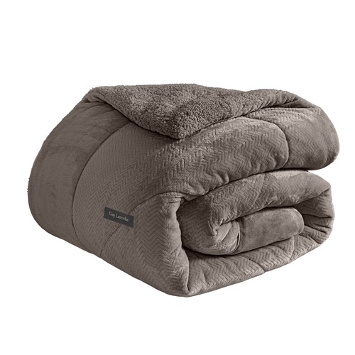 Κουβερτοπάπλωμα Υπέρδιπλο Guy Laroche Moore Cocoa 220X240