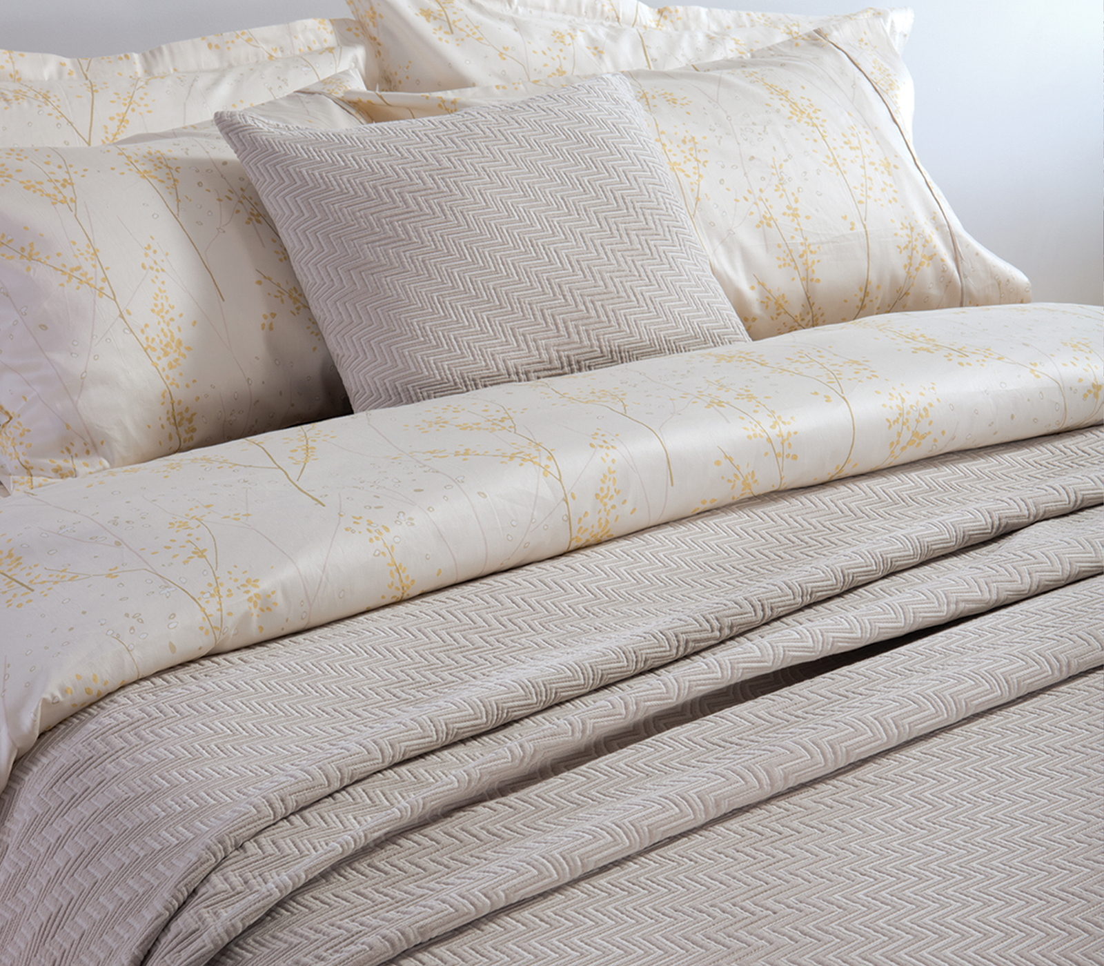 Κουβέρτα Υπέρδιπλη Nef-Nef Homeware Chevie  230X250 Linen