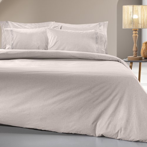 Σεντόνι Υπέρδιπλο Μεμονωμένο Guy Laroche Color Plus Perla 160X200+32 Με Λάστιχο