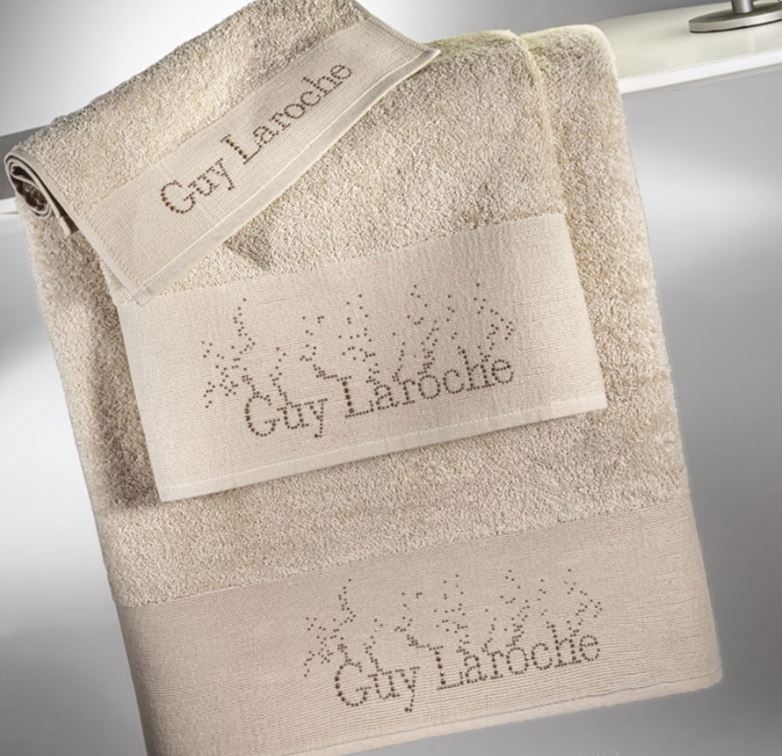 Πετσέτες Μπάνιου (Σετ 3τμχ) Guy Laroche Pandora Sand