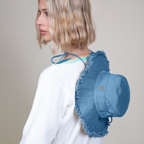 Καπέλο Θαλάσσης Feel and Touch Caribbean Denim