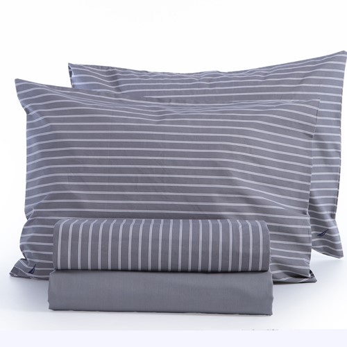 Σεντόνια Διπλά Nef-Nef Homeware Nau Coast 200X270 Grey