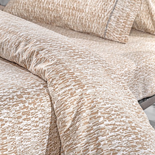 Σεντόνια Φανελένια Υπέρδιπλα Guy Laroche (Σετ) Beaver 240X265 Almond