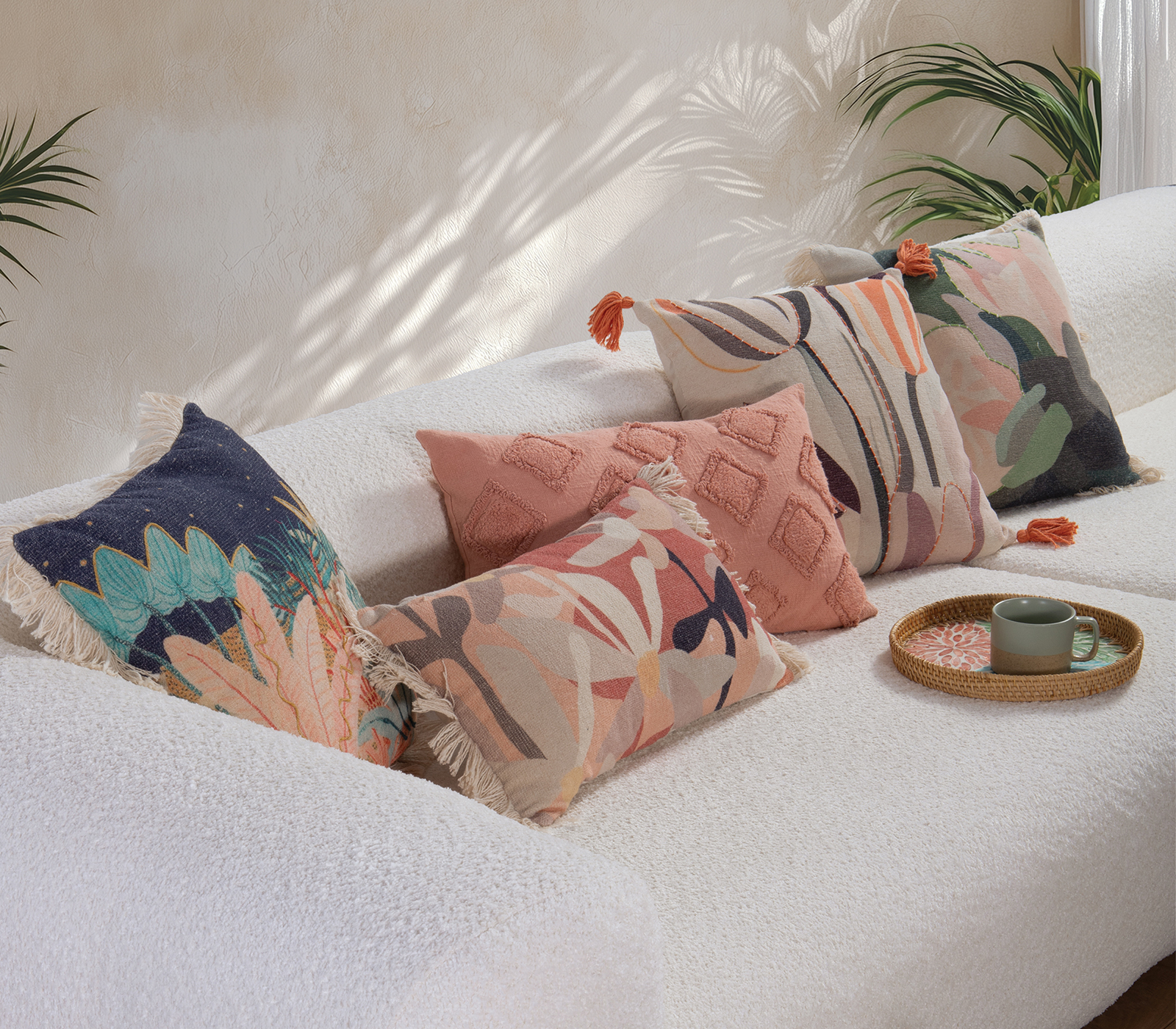 Διακοσμητική Μαξιλαροθήκη Nef-Nef Homeware Niovi 45X45 Multi