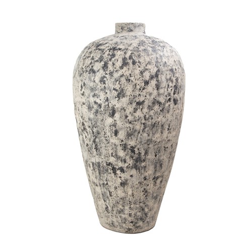 Διακοσμητικό Βάζο Zam Pit Cream (70x70x130) GRC Soulworks