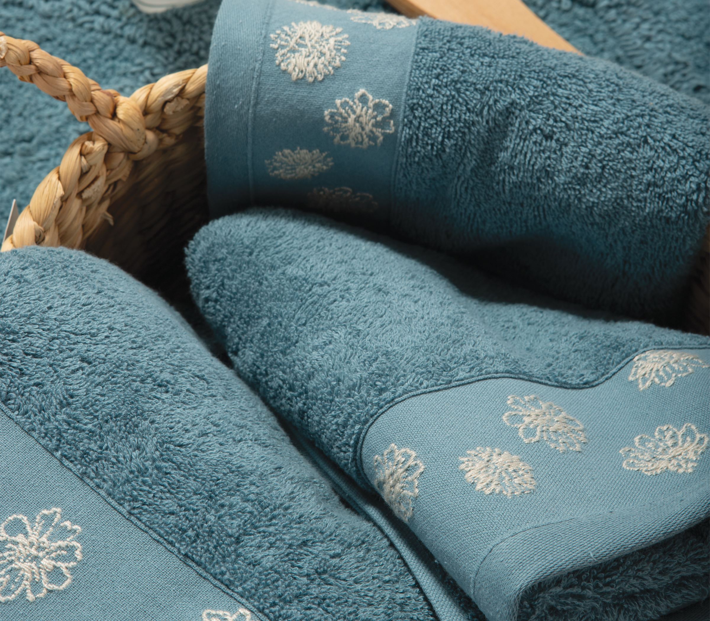 Πετσέτα Χεριών Nef-Nef Homeware Anthem 30x50 Smoke Blue