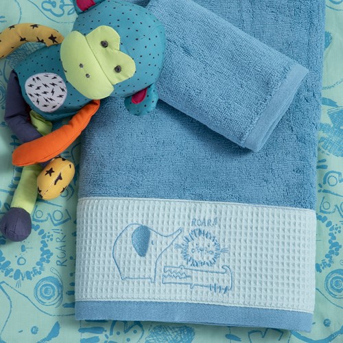 Παιδικές Πετσέτες Nef-Nef Homeware (Σετ) Jungle Combo Petrol