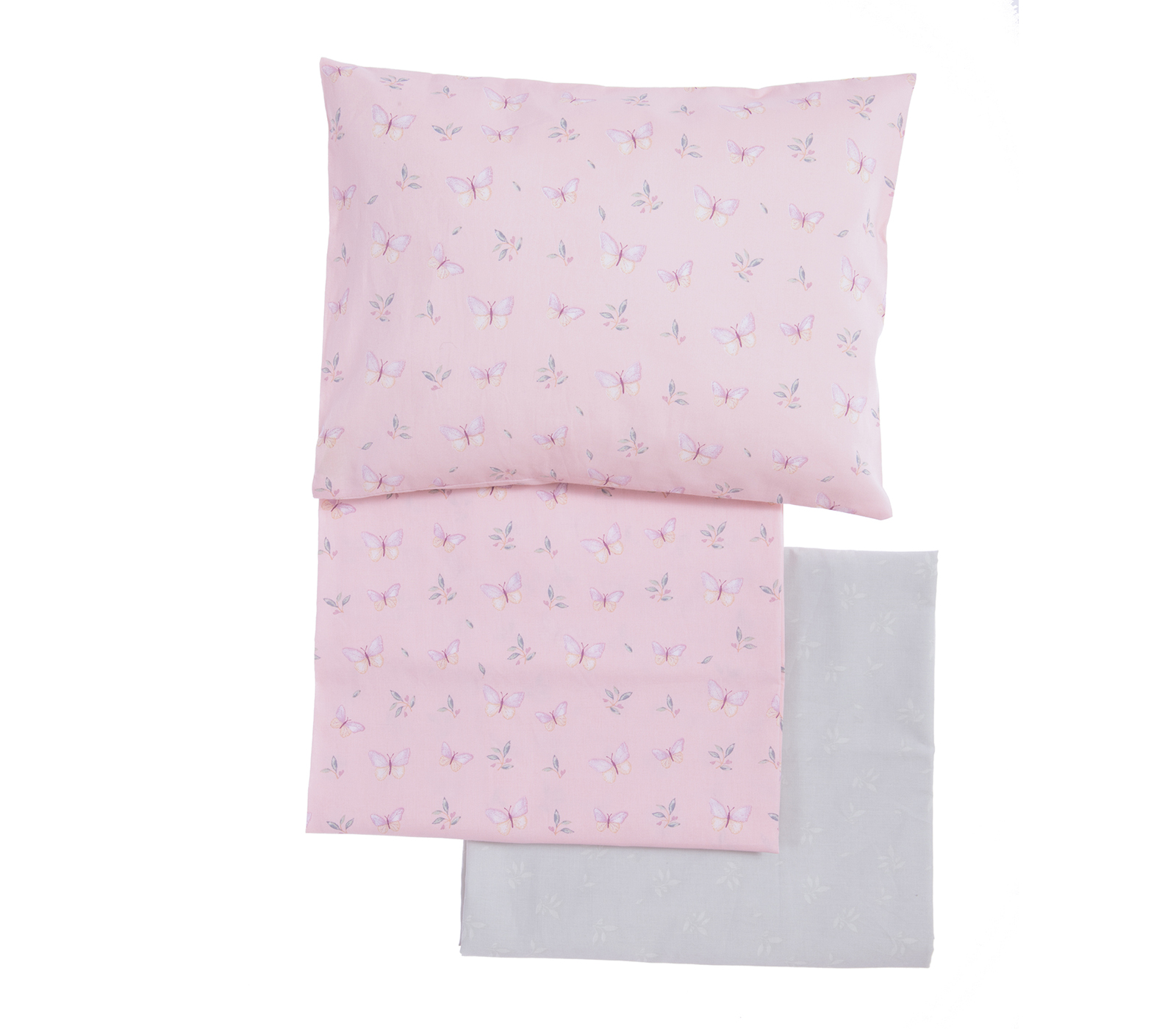 Βρεφικά Σεντόνια Κουνιας Nef-Nef Homeware Wings Of Joy Pink 