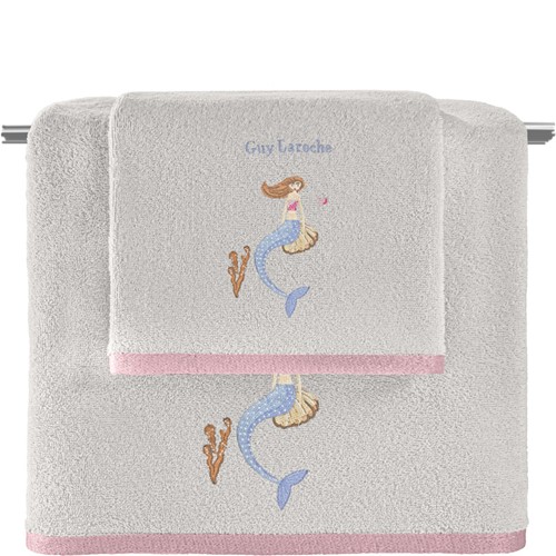 Σετ Πετσέτες Guy Laroche (Σετ) Merida Pink-Silver