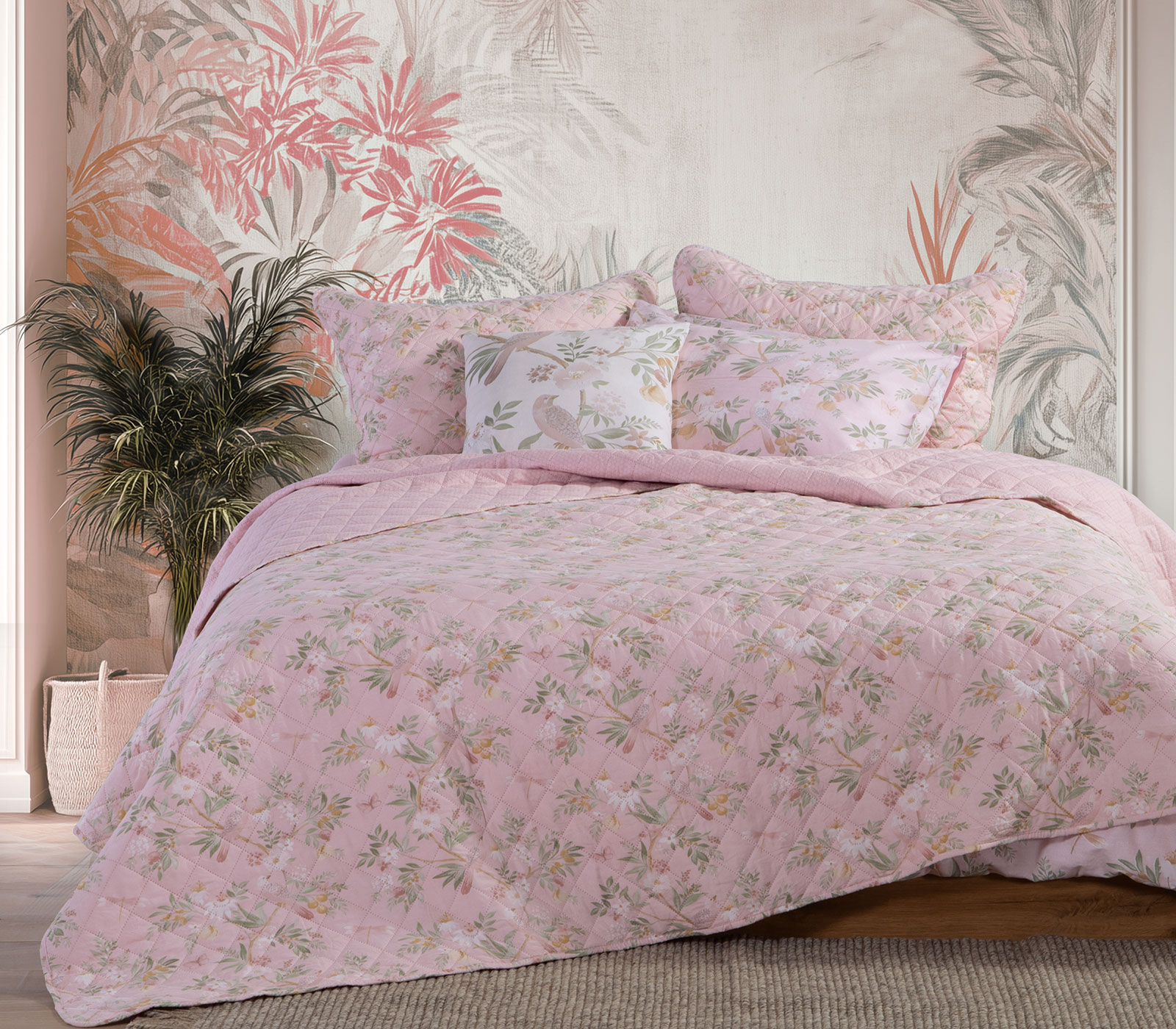 Κουβερλί Υπέρδιπλο Nef-Nef Homeware Dreamel 230X240 Pink