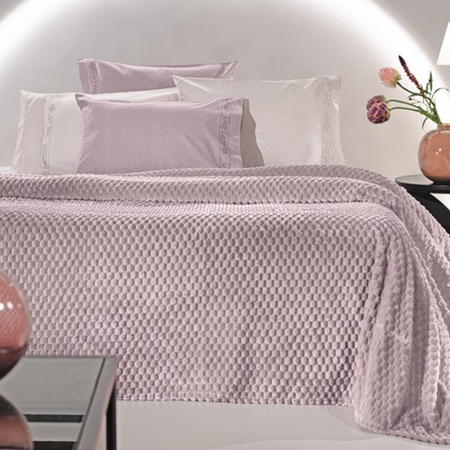 Κουβέρτα Μονή Guy Laroche Smoothie 160x220 Melanze