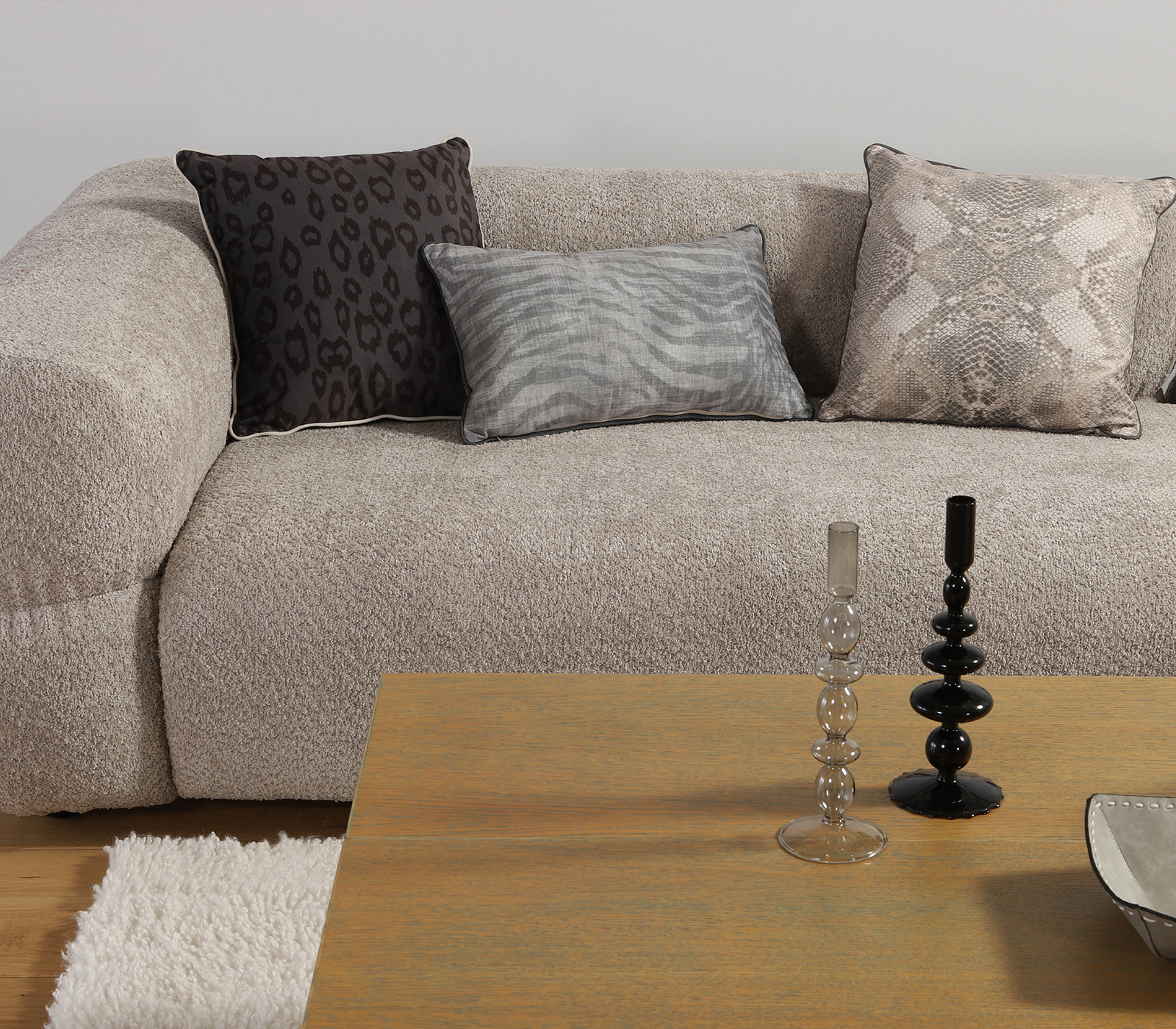 Διασκοσμητικό Μαξιλάρι Nef-Nef Homeware Zesten 35X50 Grey