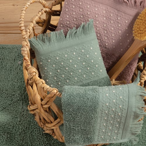 Πετσέτα Χεριών Nef-Nef Homeware Zasmen 30x50 Green