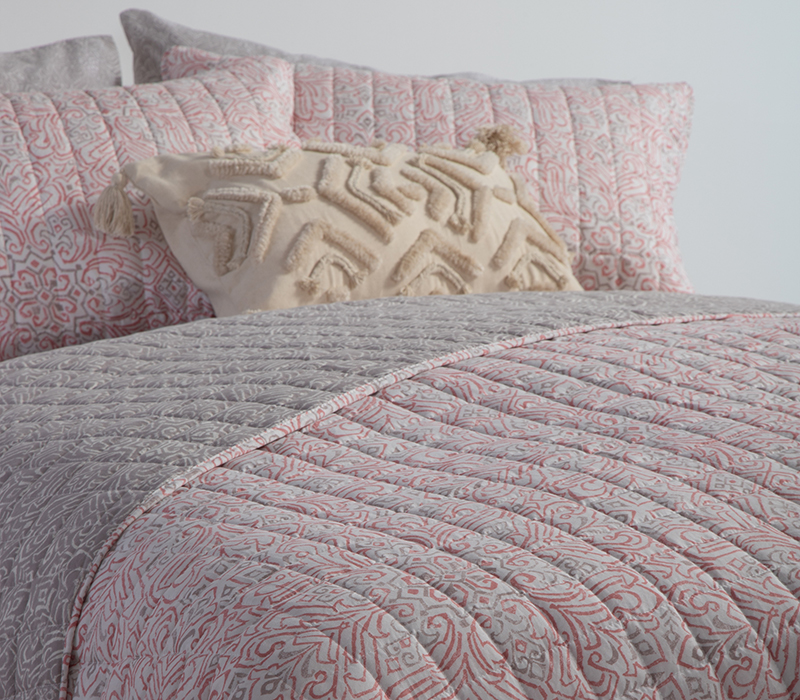  Κουβερλί Μονό Nef-Nef Roman 180X240 Rose 