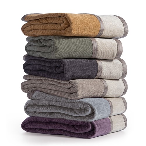 Ριχτάρι Τετραθέσιου Νef-Nef Homeware New Tanger 180X350 Graffite/Ecru