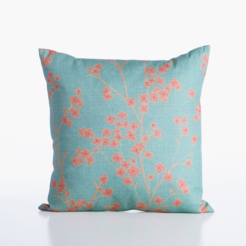 Διακοσμητικό Μαξιλάρι Nef-Nef Homeware Floriva 45X45 Aqua