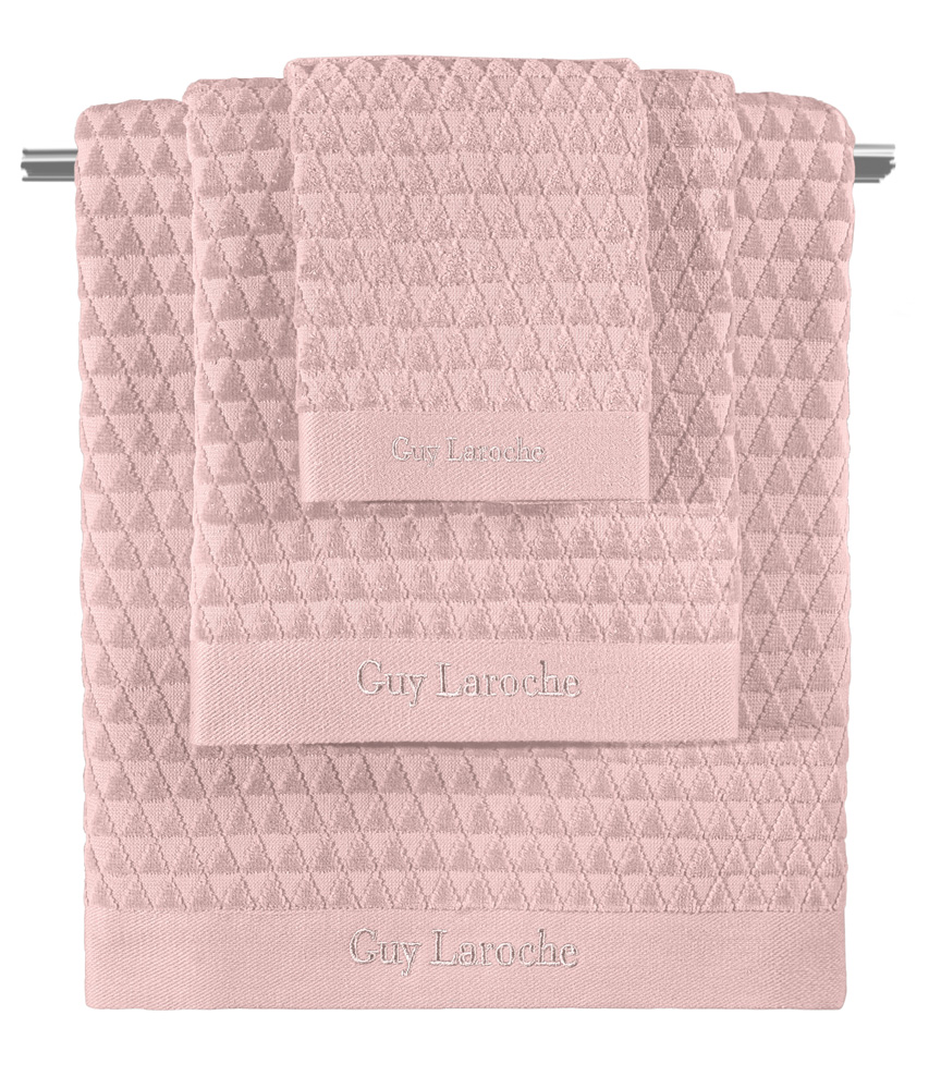 Σετ Πετσέτες Guy Laroche Tokyo 3τμχ Dusty Pink 