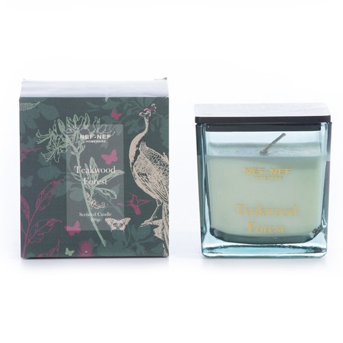 Αρωματικό Κερί Nef-Nef Homeware Teakwood Forest 200gr