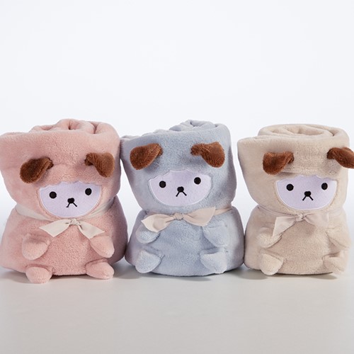 Βρεφική Κουβέρτα Nef-Nef Homeware Fleece Αγκαλιάς Lovely Sheep 80x110 Ecru