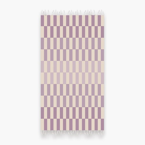 Πετσέτα Θαλάσσης Nef-Nef Homeware Storin 90X170 Mauve