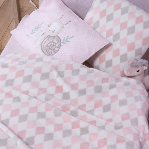 Παιδικό Διακοσμητικό Μαξιλάρι Nef-Nef Homeware Sweet Phombus 35X35 Pink