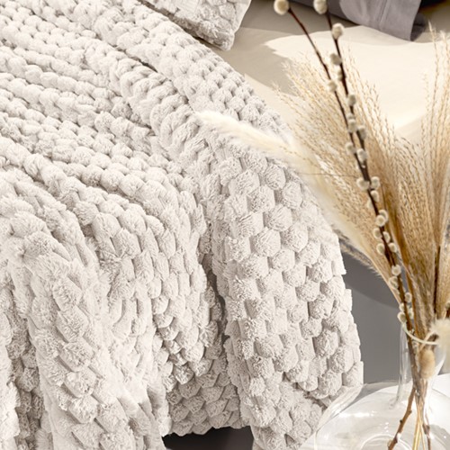 Κουβέρτα King Size Guy Laroche Elixir 260x240 Ivory