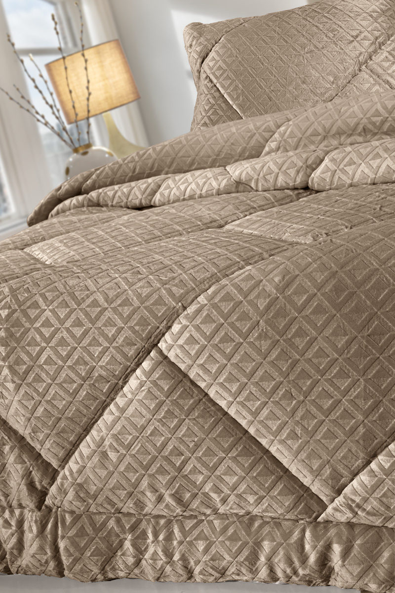 Κουβερτοπάπλωμα Υπέρδιπλο Guy Laroche Profile Camel 220x240