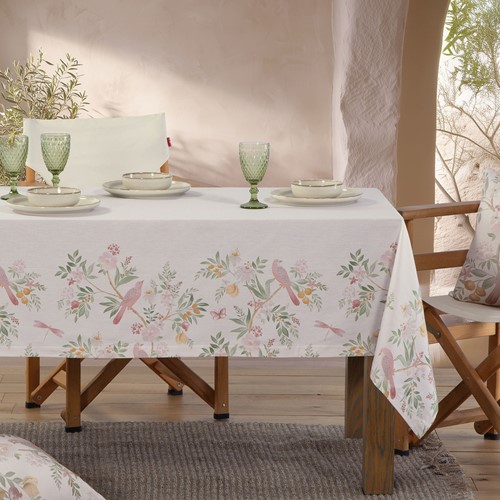 Τραπεζομάντηλο Nef-Nef Homeware Dreamel 140X140 Ecru