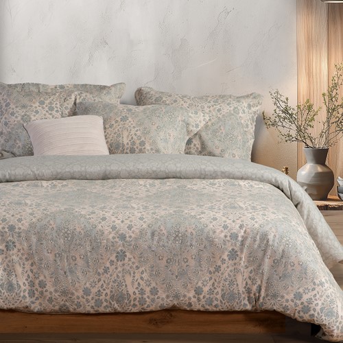 Σεντόνια Υπέρδιπλα Βαμβακοσατέν Nef-Nef Homeware Demand 240x270 Lilac