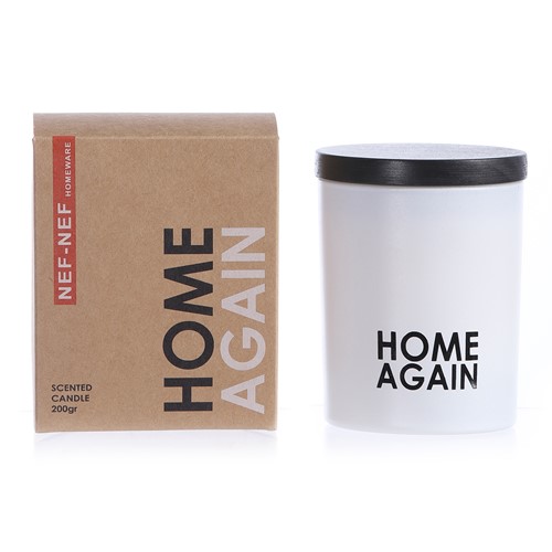 Αρωματικό Κερί Nef-Nef Homeware Home Aqain 200gr White