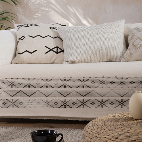 Διακοσμητικό Μαξιλάρι Nef-Nef Homeware Create 45x45 Ecru