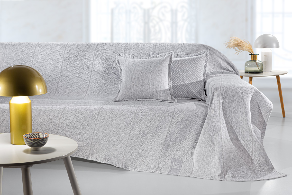 Ριχτάρι Διθεσίου Guy Laroche Soho Silver 180Χ250