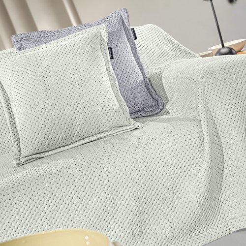 Ριχτάρι Τριθεσίου Guy Laroche Cooling Verde 170X300 + Μαξιλάρι 45X45+3