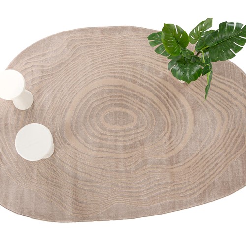 Χαλί Organic 249 BEIGE Royal Carpet - 133 x 190 cm