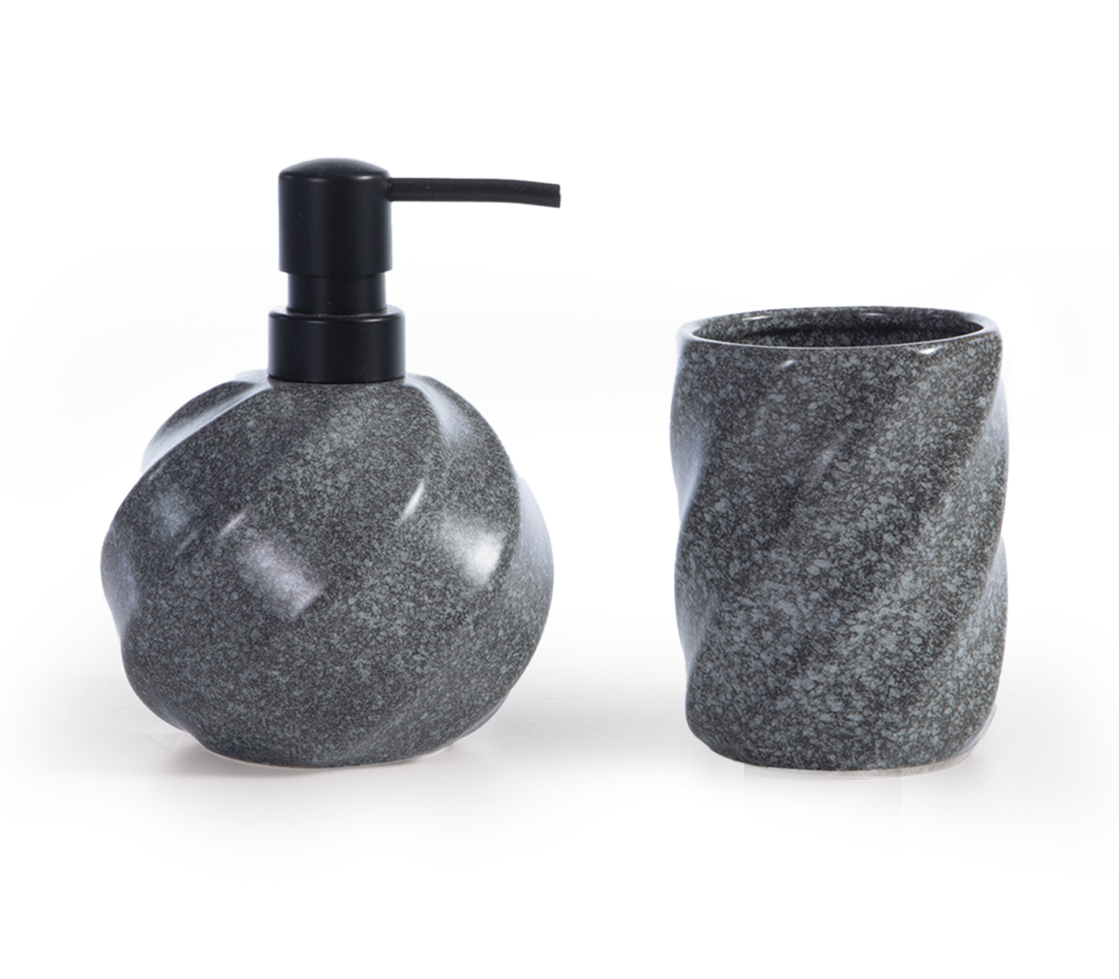 Ποτήρι Μπάνιου Nef-Nef Homeware Snail Anthracite