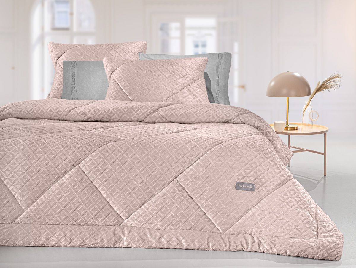 Κουβερτοπάπλωμα Υπέρδιπλο Guy Laroche Profile Pudra 220x240