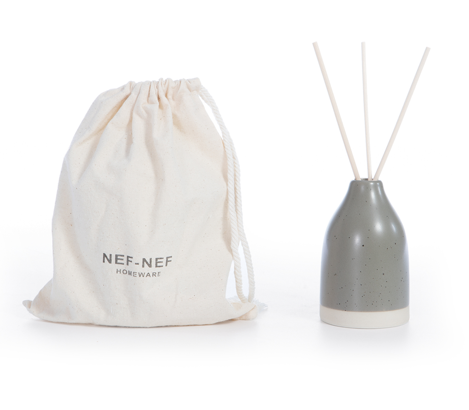 Αρωματικό Χώρου Με Στικς Nef-Nef Homeware Magnolia 120ml Grey