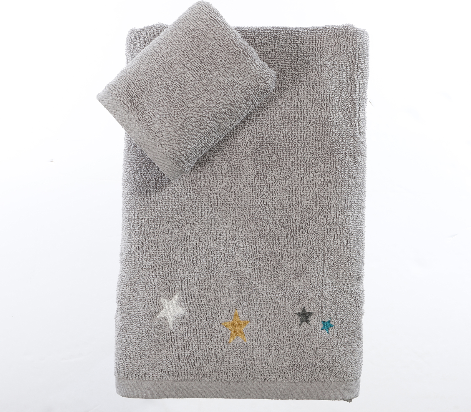 Παιδικές Πετσέτες Nef-Nef Homeware (Σετ) Stars Above Grey