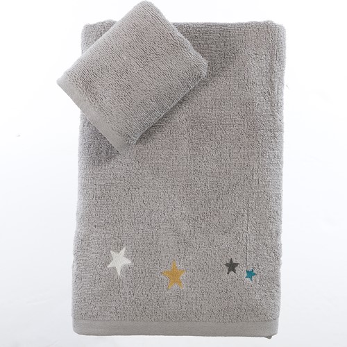 Παιδικές Πετσέτες Nef-Nef Homeware (Σετ) Stars Above Grey