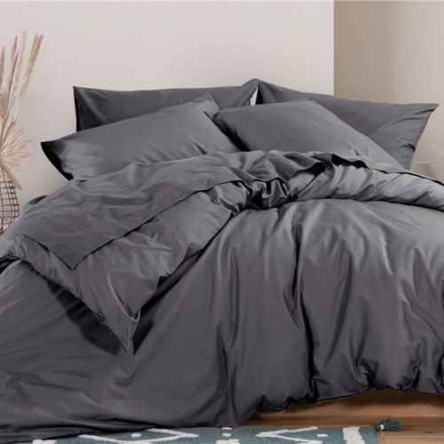 Παπλωματοθήκη Υπέρδιπλη Nef-Nef 230X240 Basic-22 D.Grey