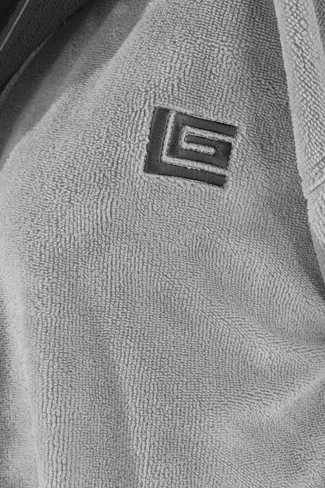  Μπουρνούζι Guy Laroche Monogram Smoke Large