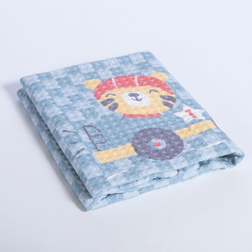 Βρεφική Κουβέρτα Πικε Nef-Nef Homeware Super Boy 80X110 Blue