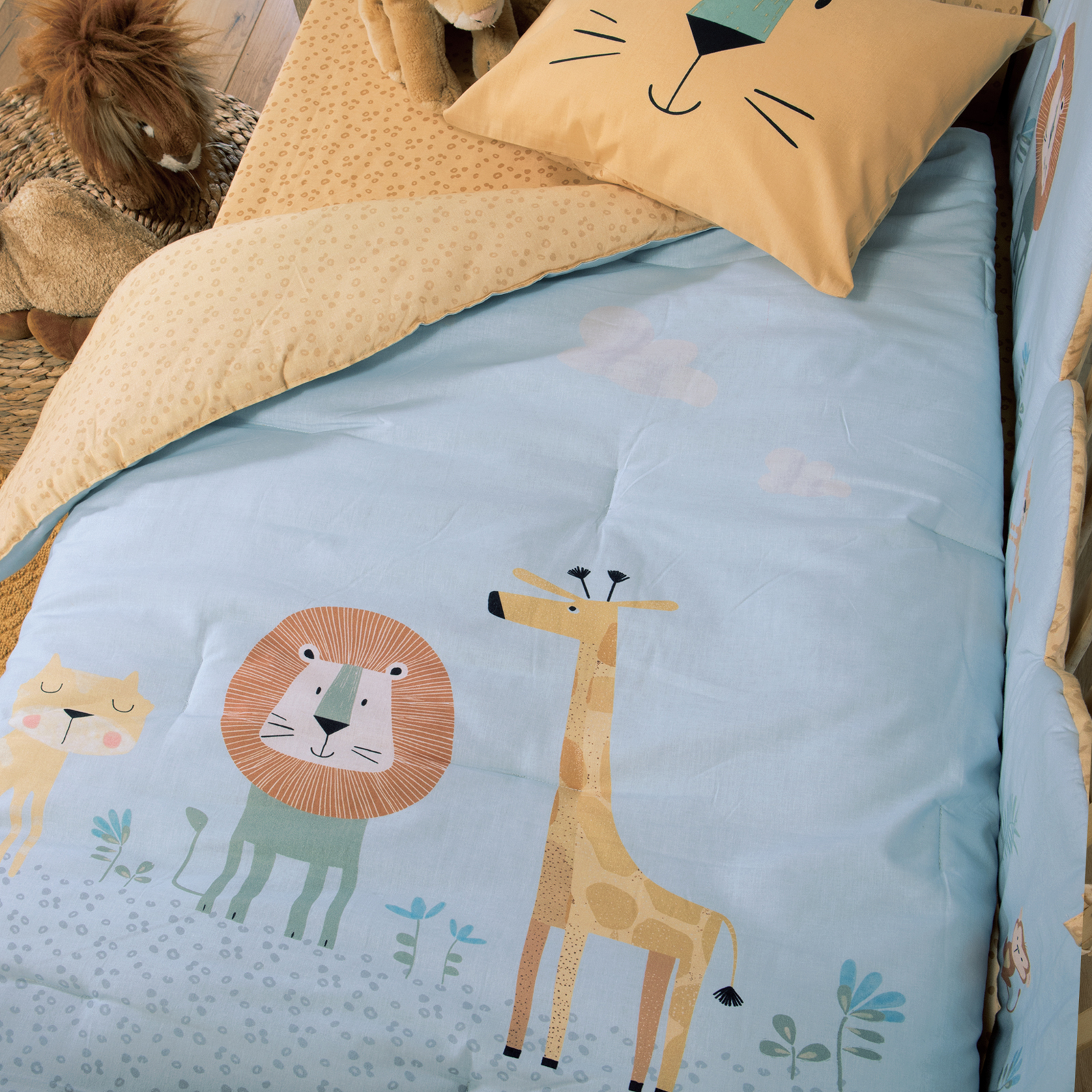 Βρεφικό Πάπλωμα Nef-Nef Homeware Wild Company 110x140  