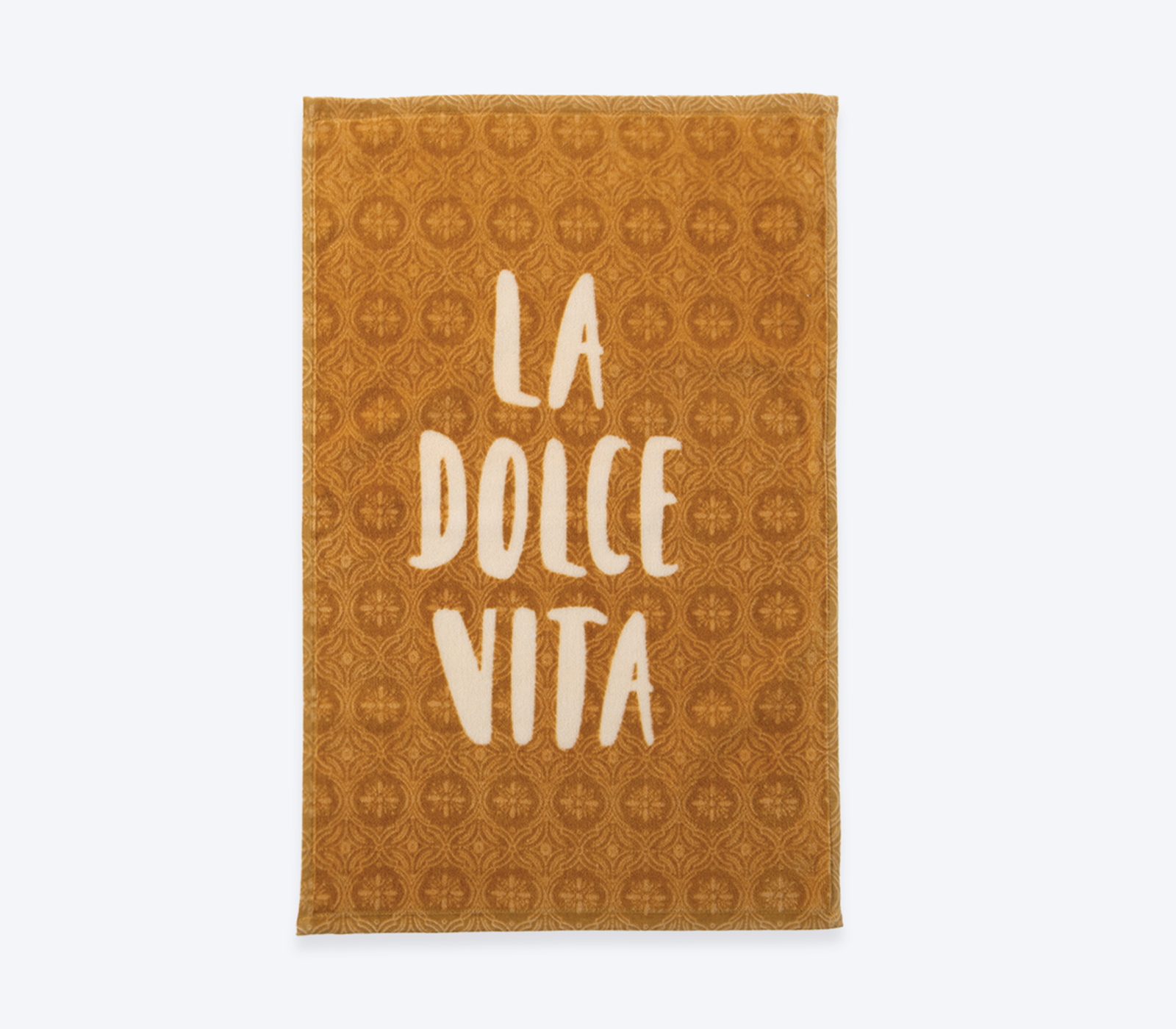 Ποτηρόπανο Βελουτέ Nef-Nef Homeware La Dolce Vita 40x60 Mustard