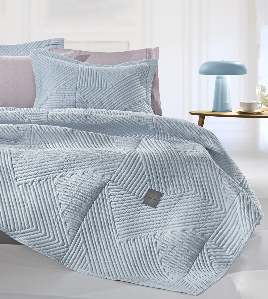 Κουβερλί Υπέρδιπλο Guy Laroche (Σετ) Ziana Denim 220X240