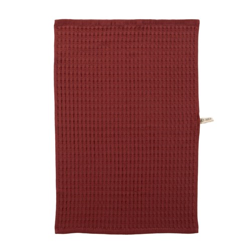 Ποτηρόπανο Nef-Nef Homeware Wafflow 24 45x68 Bordo