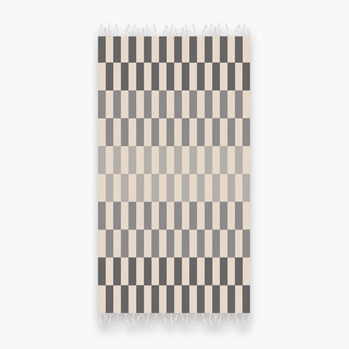 Πετσέτα Θαλάσσης Nef-Nef Homeware Storin 90X170 Grey