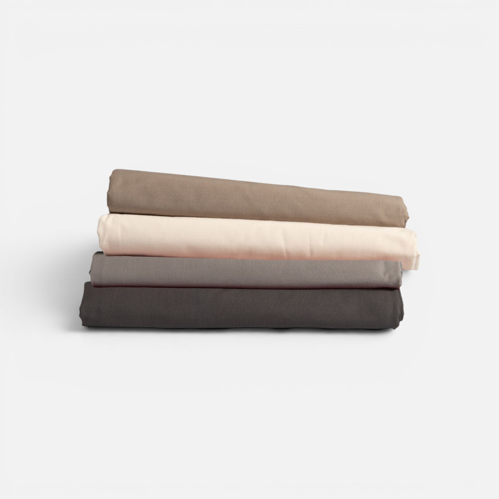 Υπέρδιπλη Παπλωματοθήκη Nef-Nef Homeware Βαμβακερή Basic-22 260x240 Εcru