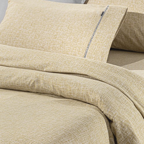 Σεντόνια Φανελένια Υπέρδιπλα Guy Laroche (Σετ) Sommer με λάστιχο 165X200+35