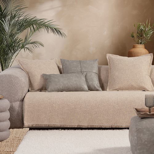 Ριχτάρι Τριθεσίου Nef-Nef Homeware Alamo 25 170X300 Ecru